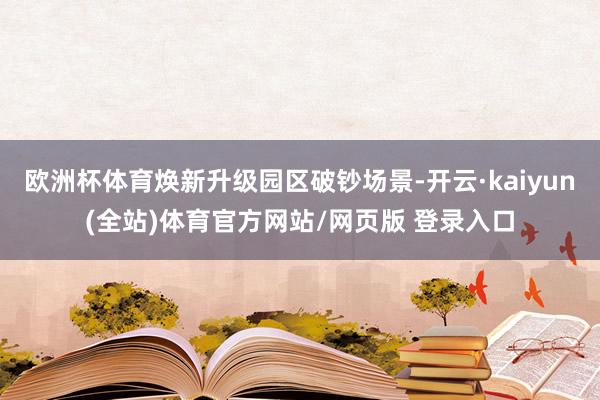 欧洲杯体育焕新升级园区破钞场景-开云·kaiyun(全站)体育官方网站/网页版 登录入口
